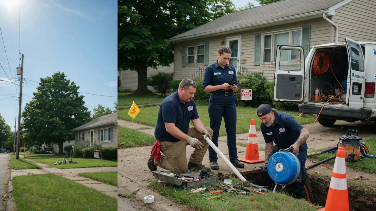Sewer Line Repair in Homer Glen, IL near me